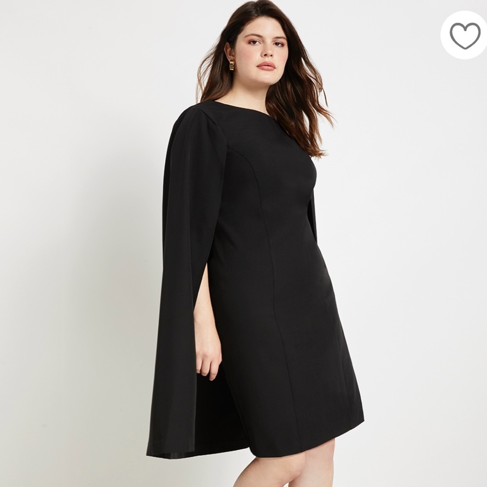 Stunning cape dress